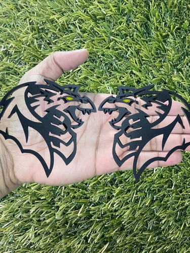 Dragon emblem badge set green - emblem,